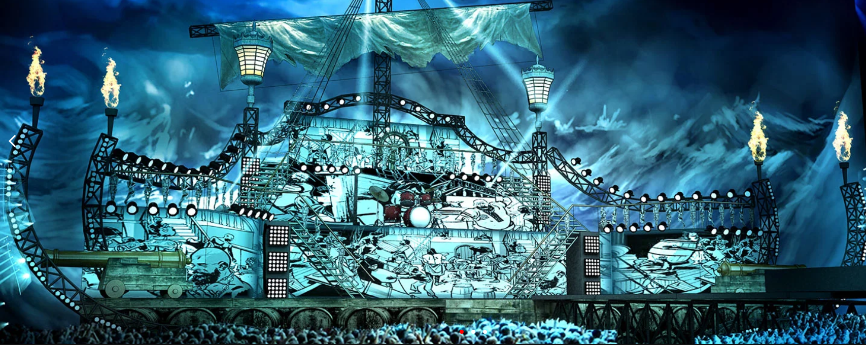 Грандиозное шоу легенды российского рока. "Ария" - "Гость из царства теней"