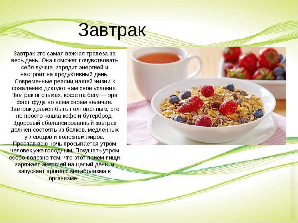 Несколько вариантов завтраков, которые могут помочь зарядить на весь день.