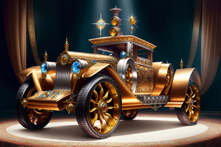 Люксовые автомобили стимпанк