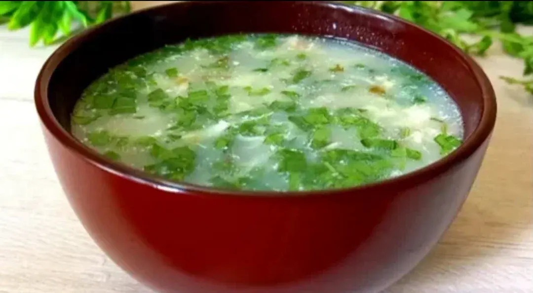 Зеленый Борщ из Щавеля