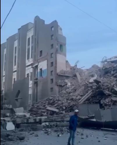 В Петербурге рухнуло здание бывшего завода Козицкого