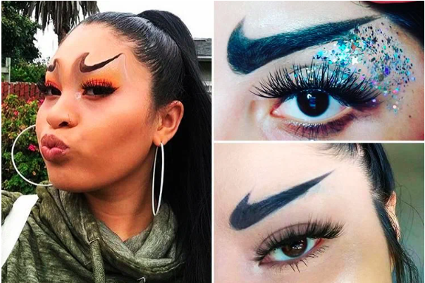 «Halo Brows» — новый странный тренд бровей. Все любят это.