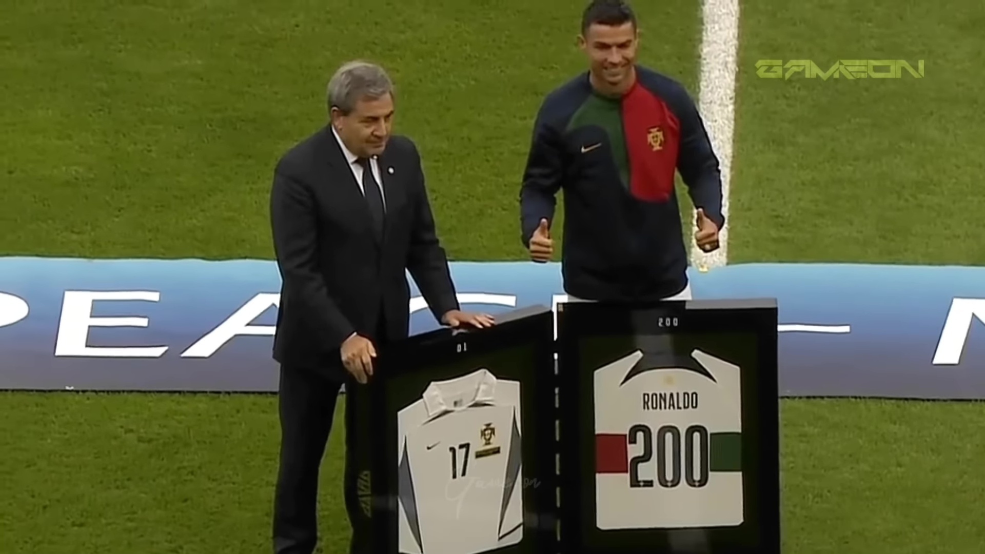 Криштиану Роналду в 200м матче за сборную забил победный мяч