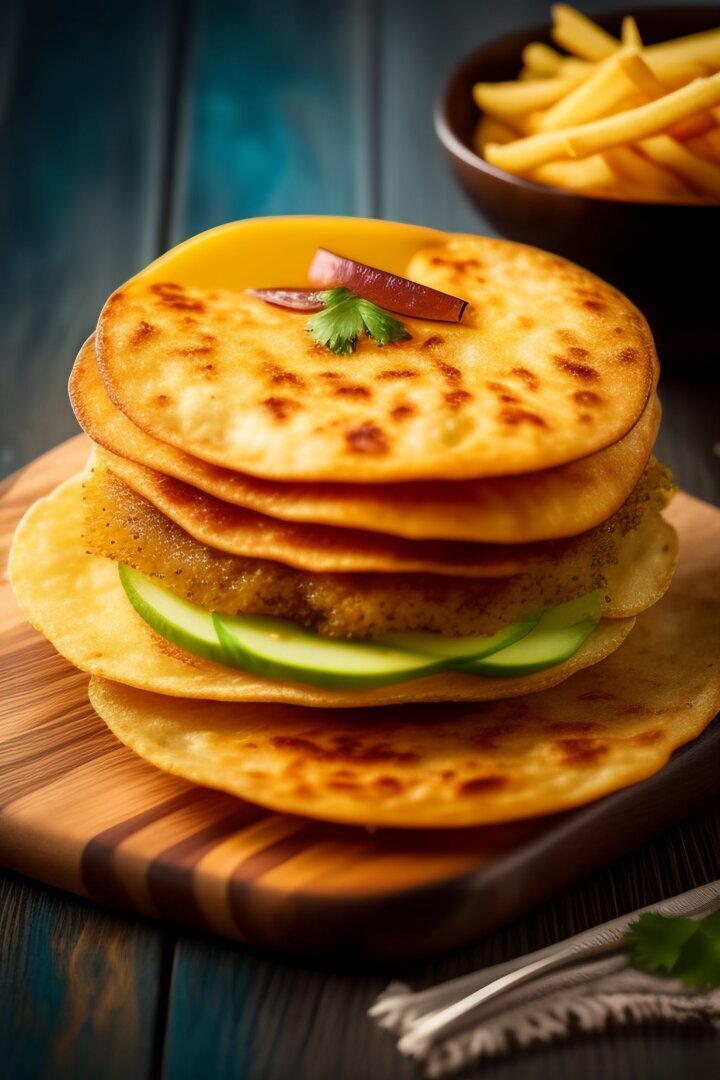 Как приготовить вкусные сырные лепешки с зеленью