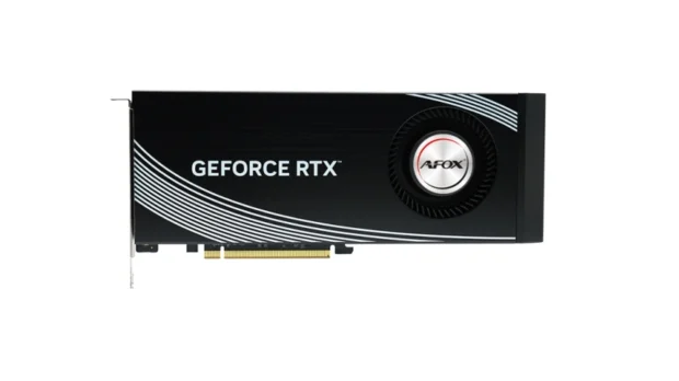AFOX выпускает редкую двухслотовую GeForce RTX 4090 с вентилятором на вдув