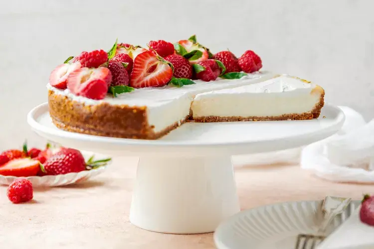 Веганский чизкейк