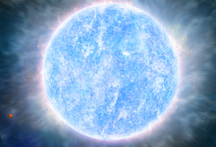 Гигантские звезды нашей галактики