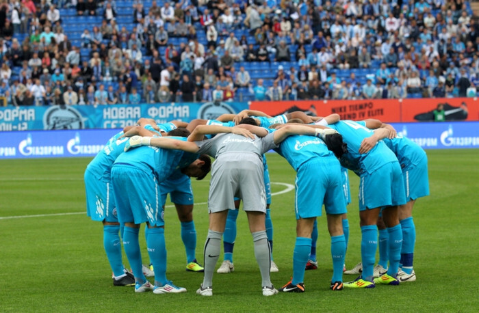 Зенит (С-Петербург): чемпионы России-2011/2012.