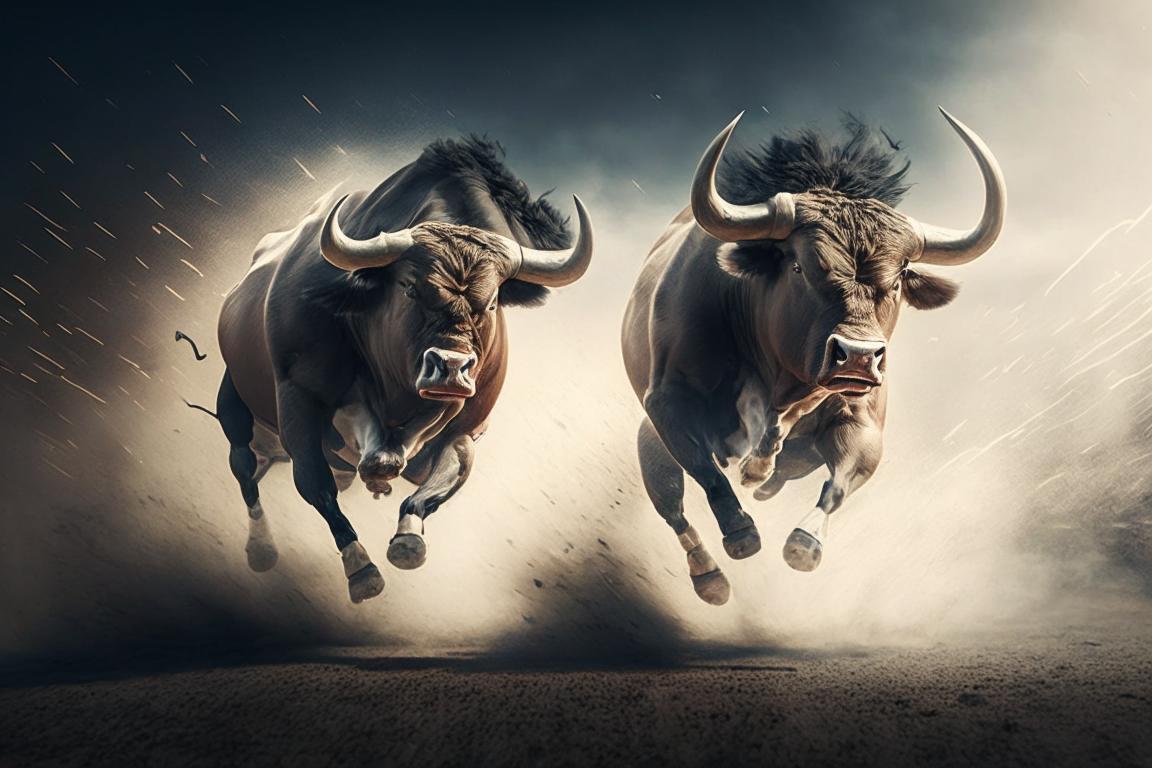 Странный обычай бега быков