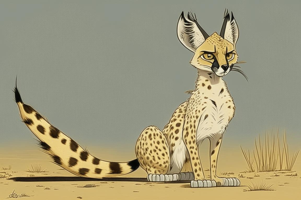 Кокаиновая кошка: дикий сервал найден в Огайо с кокаином в организме