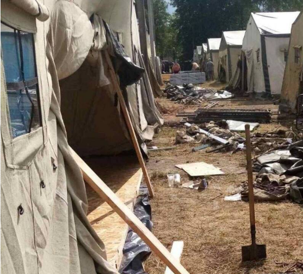 Экспозиция экрана! Вагнер строит полевой лагерь в Беларуси