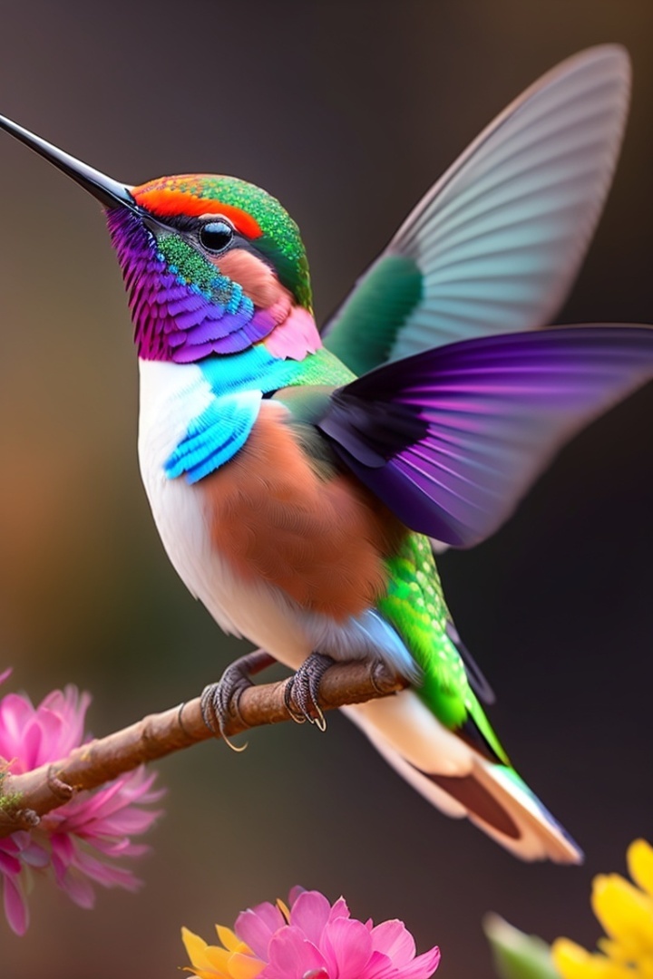 "Удивительное мироискусство птицы колибри: морфология, поведение и физиология"