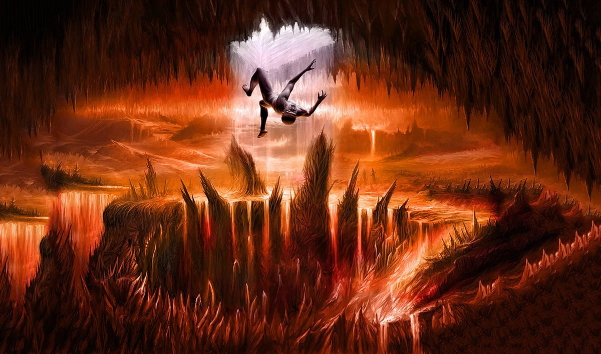 Как и почему чистая и светлая душа человека однажды может оказаться в огненной полутьме, т.е. в Аду!?