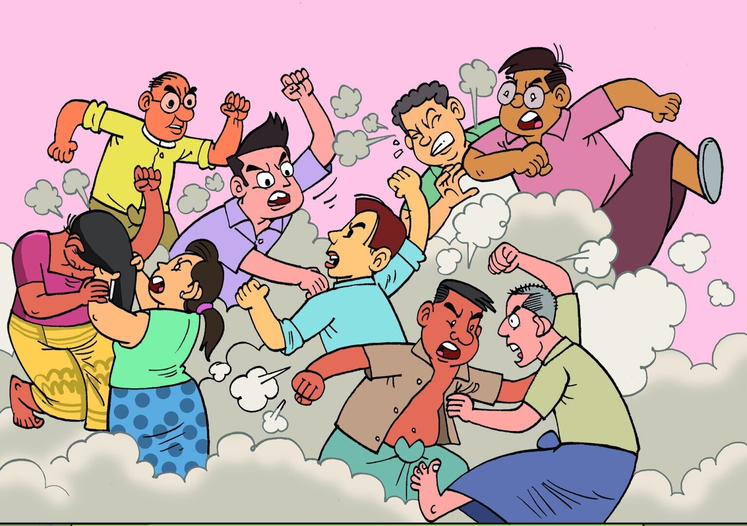 Соседские войны: Когда обычные соседи становятся непримиримыми противниками