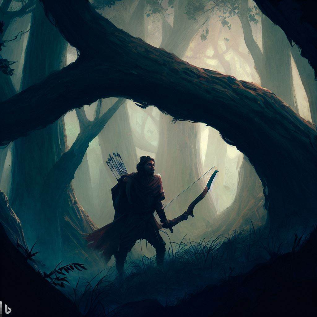 "Проклятие лунной тени. Легенда об Охотнике и Оборотне"