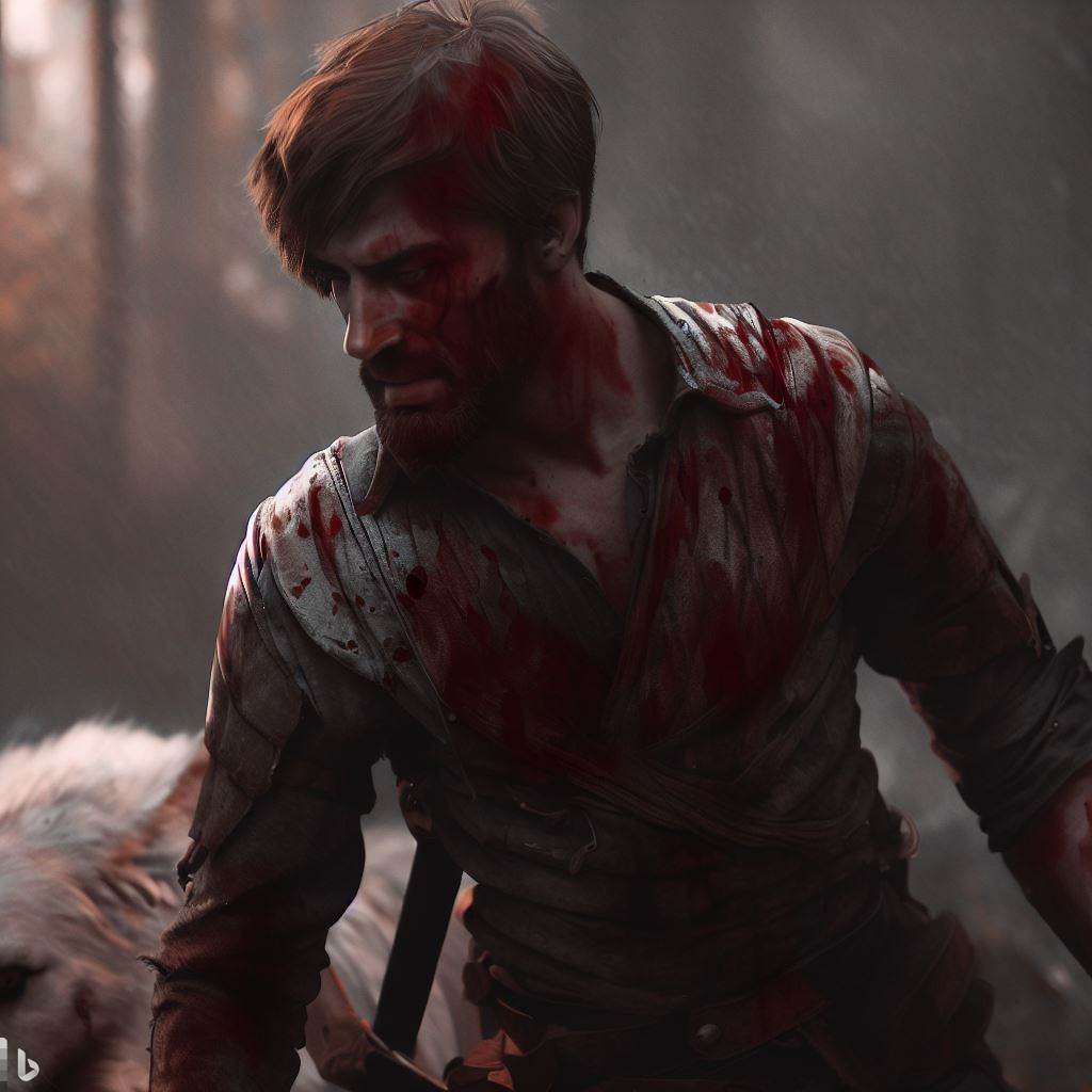 "Проклятие лунной тени. Легенда об Охотнике и Оборотне"