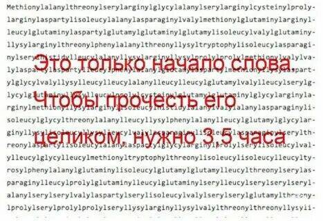Самые длинные слова в разных языках мира