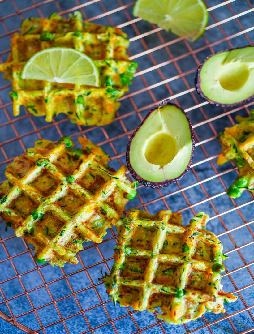 Овощные вафли.