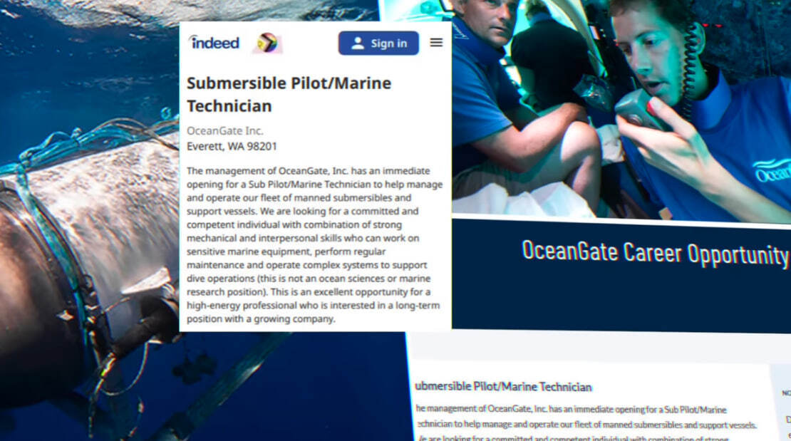 "Он был на OceanGate"