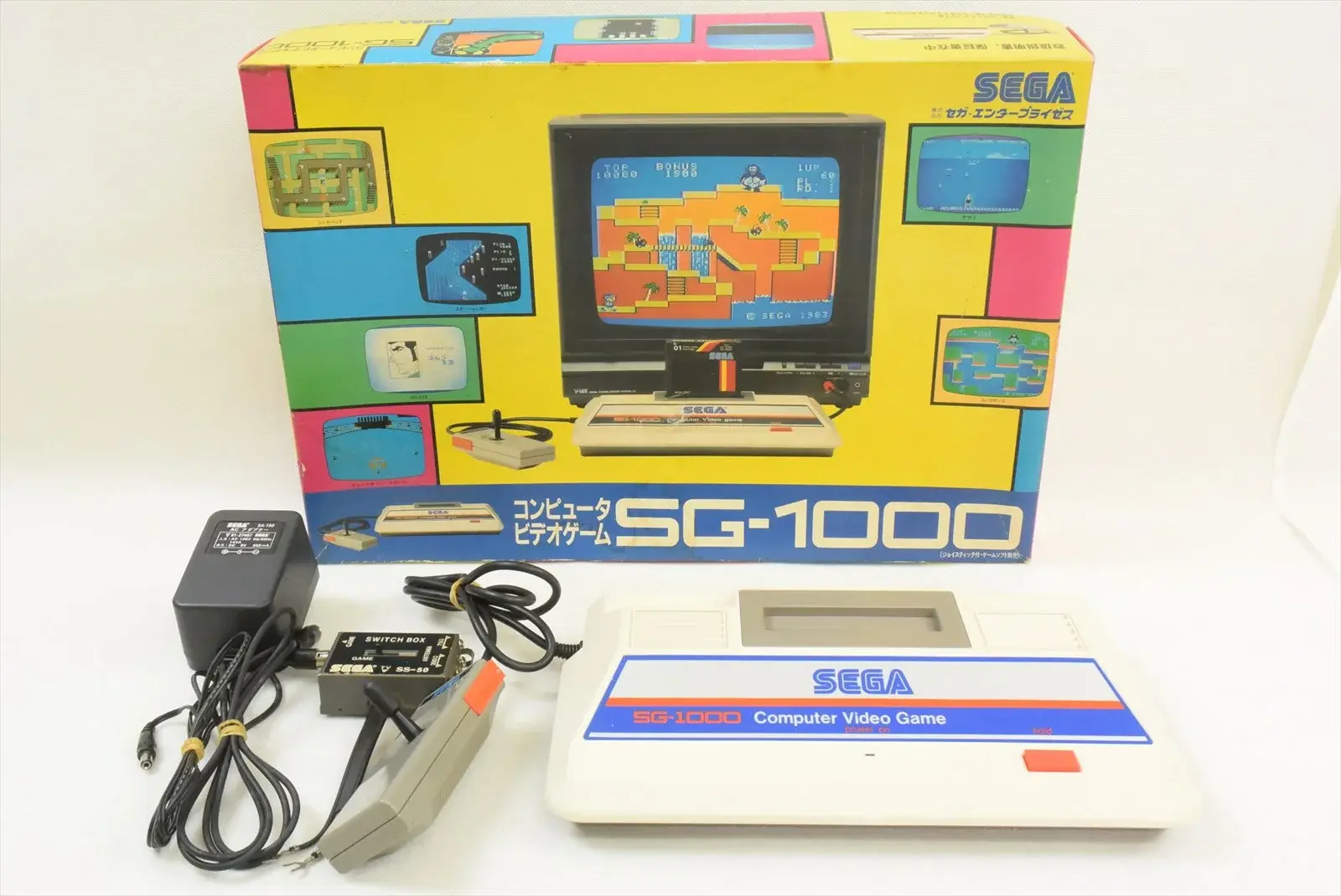 SG 1000 первая игровая консоль компании SEGA