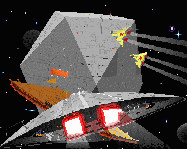 ELITE бои на космических кораблях 1984 года