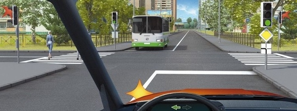 Кому необходимо уступить дорогу, если вы планируете повернуть налево?