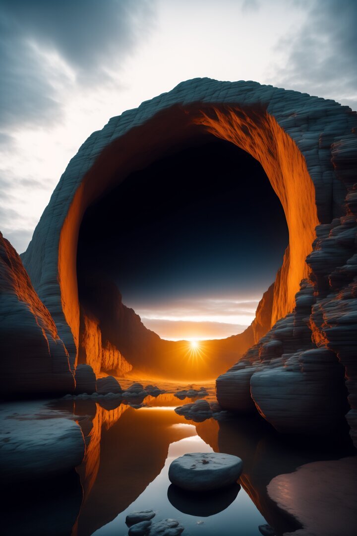 "Из пещерных тайн к свету: Потрясающее приключение Андрея"