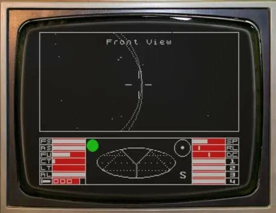 ELITE бои на космических кораблях 1984 года