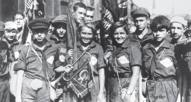 История приезда в Советский Союз пионеров из Англии