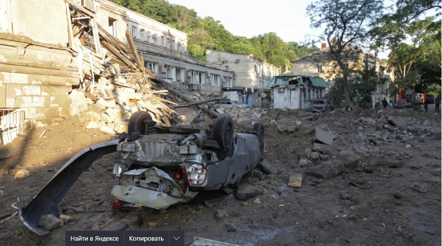Ночные российские удары по Одессе нанесли значительный структурный ущерб, разрушили церковь