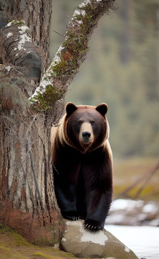 Что делать если встретился в тайге с медведем?