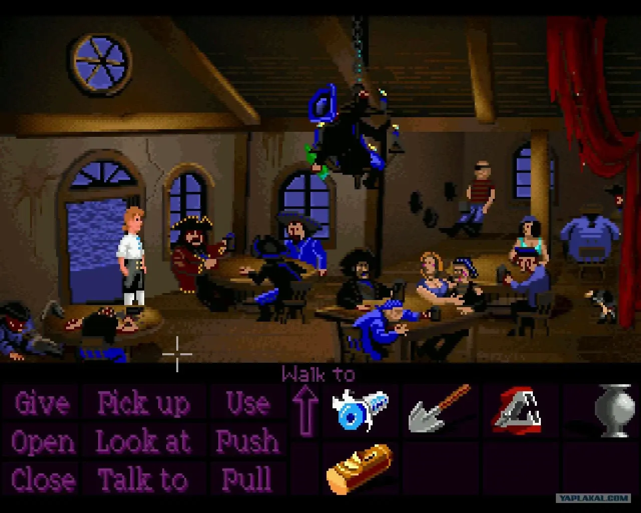Secret of monkey. The Secret of Monkey Island 1990. Monkey Island 1990 скрин. The Secret of Monkey Island игра. The Secret of Monkey Island обезьяна.