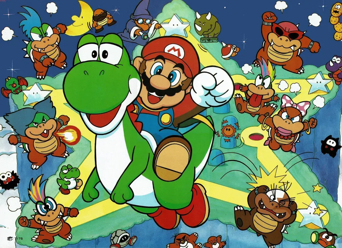 Super Mario World одна из лучших игр про усатого водопроводчика Марио