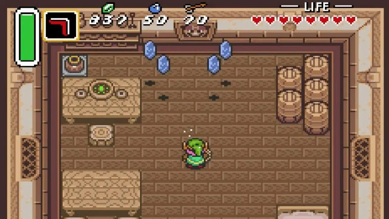 Zelda link to the past карта