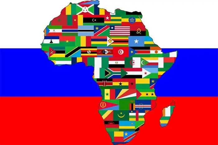 В Кронштадте президент Российской Федерации Владимир Путин провел теплое и сердечное прощание с делегацией африки