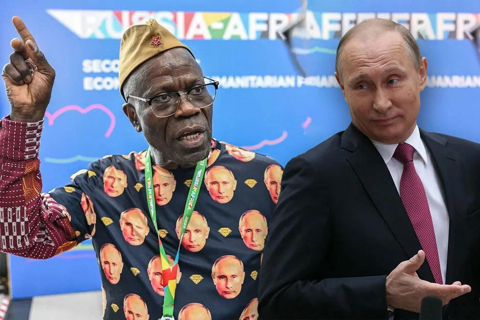 Рейтинг Путина опять просел и, похоже, на фоне помощи Африке