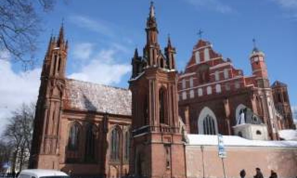 Жемчужина Вильнюса Церковь Св.Анны