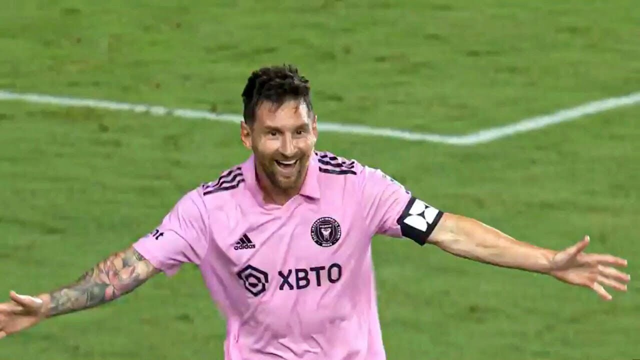 Футбол: Месси снова зажигает Майами, на видео его новый дубль в MLS