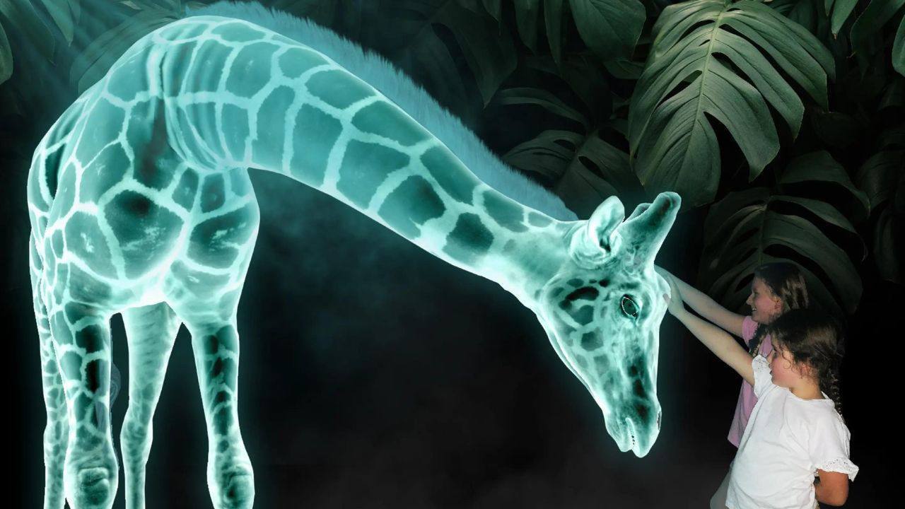 В Австралии открылся первый в мире голографический зоопарк