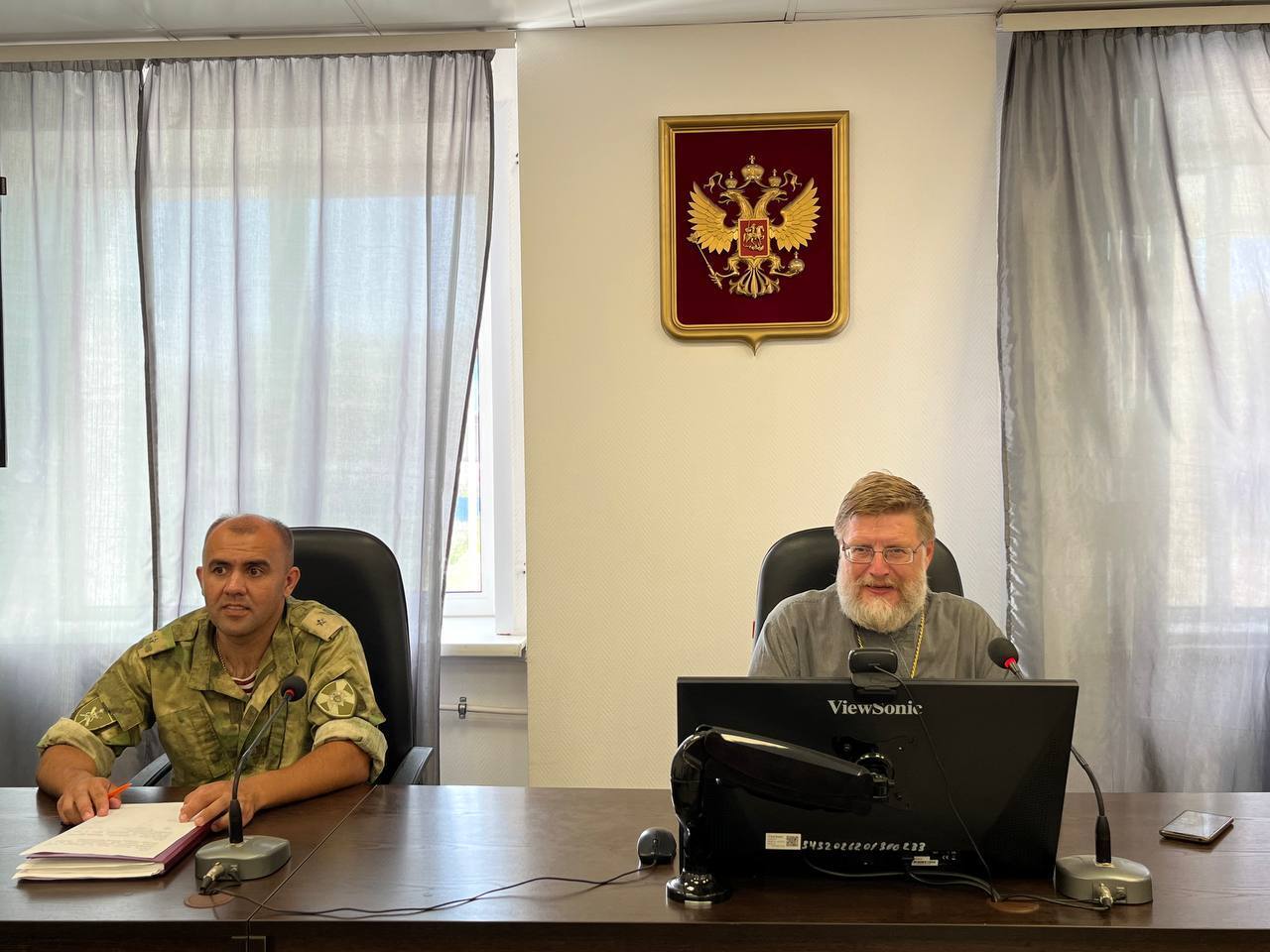 Представитель религиозной организации провёл лекцию с личным составом Управления Росгвардии в Новосибирске