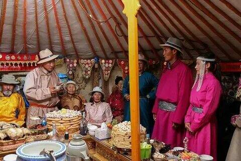 Широкие просторы Монголии.