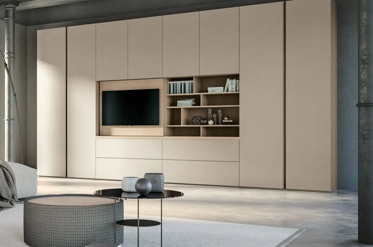 13 лучших способов разместить телевизор в спальне