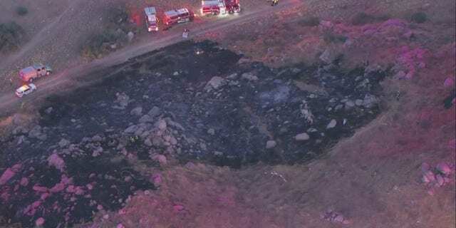 Калифорнийский пожарный вертолет разбился после столкновения в воздухе во время ликвидации пожара, несколько погибших