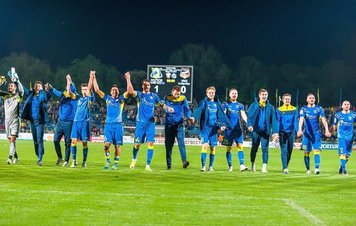 ФК Ростов/Ростсельмаш: капитаны команды российского периода.