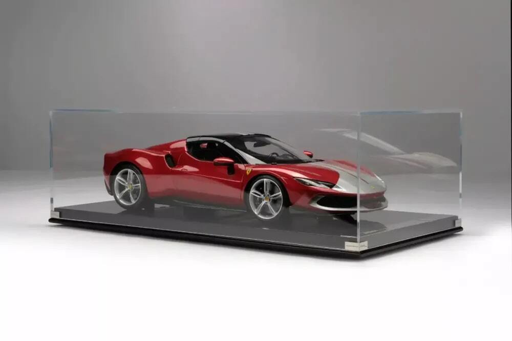 Ferrari 296 GTS: воплощение роскоши и скорости в масштабе 1:8