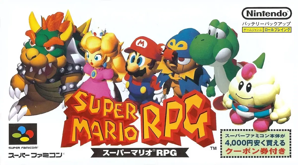 Великолепная пошаговая Super Mario RPG