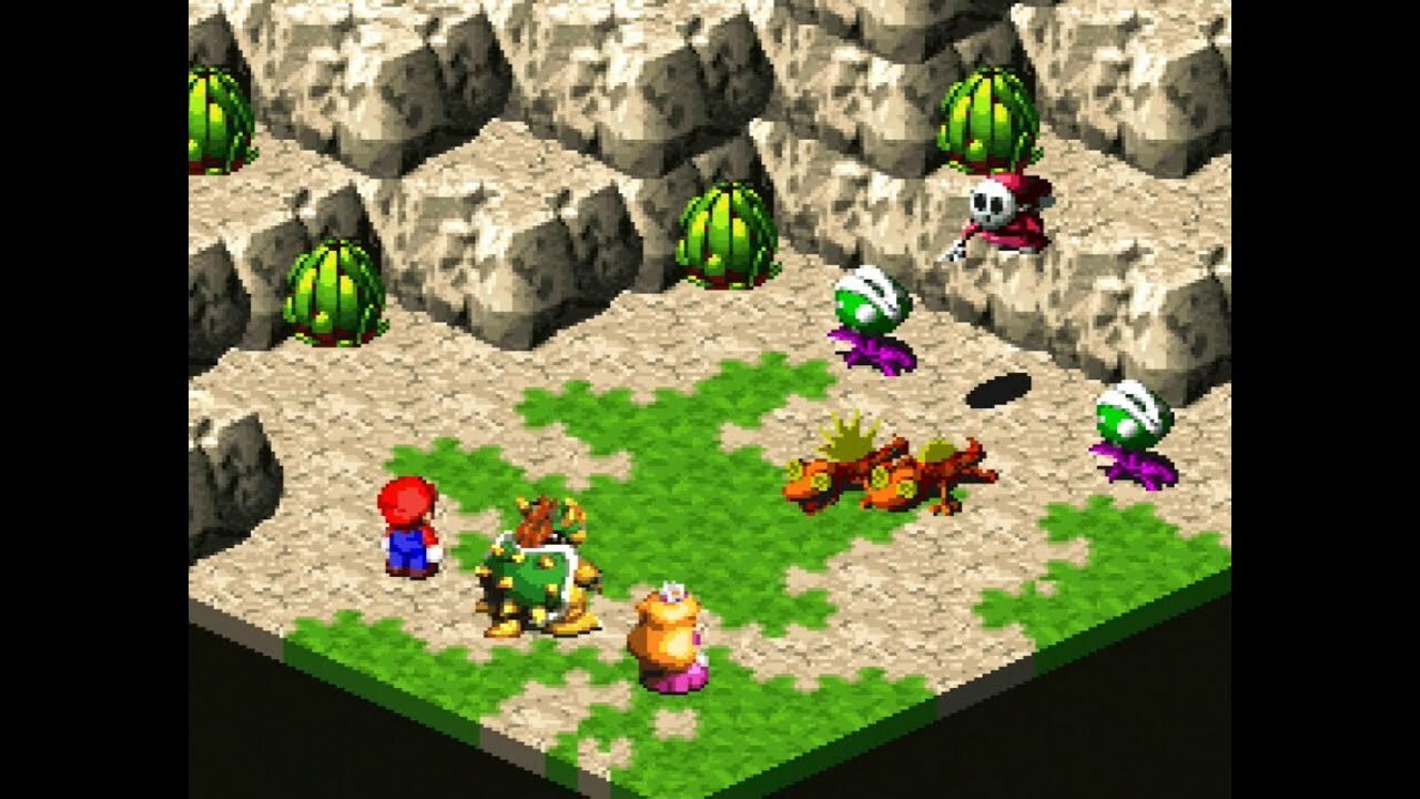 Великолепная пошаговая Super Mario RPG