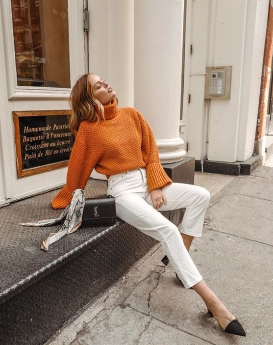 Мода Осень 2023. Оранжевая осень!