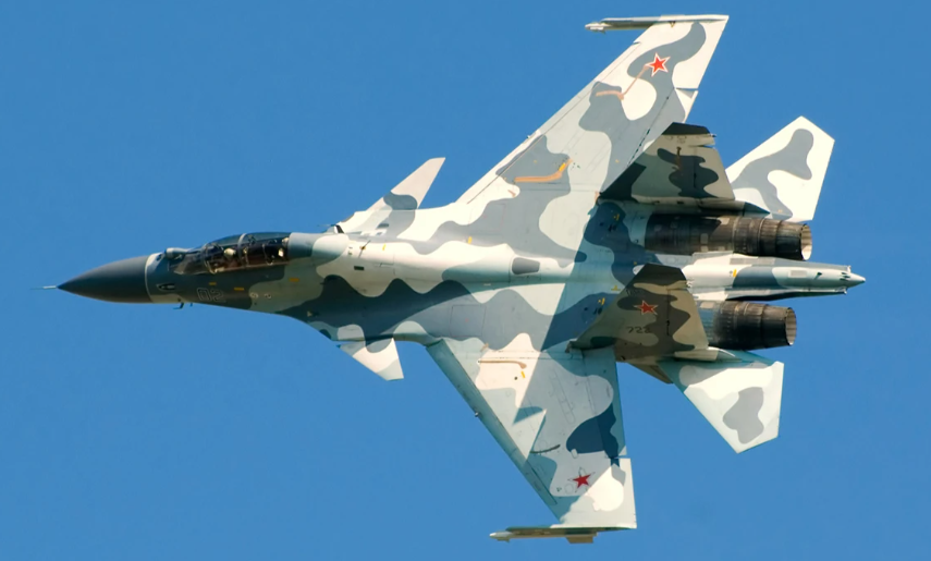 В Калининградской области упал российский самолет Су-30 -экипажу спастись не удалось