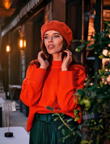 Мода Осень 2023. Оранжевая осень!